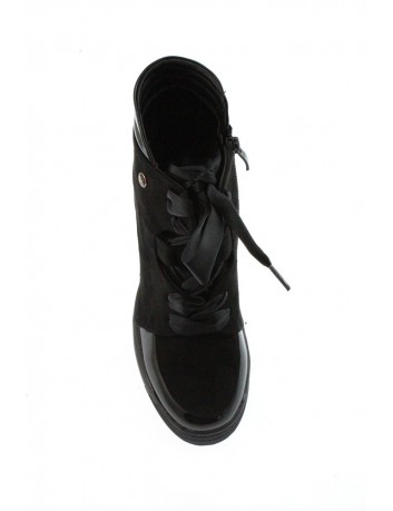 Sneakersy damskie Sergio Leone, Kolor czarny