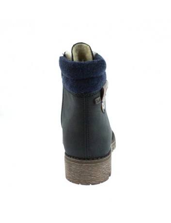 Trzewik damski Rieker TEX, Kolor granat