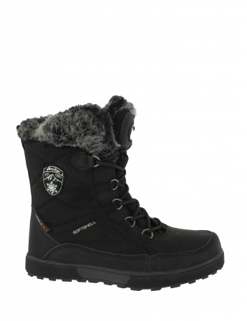 Śniegowce American z membraną Tripletex,z futerkiem Kolor czarny