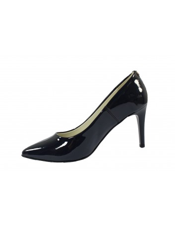 Szpilka damska JUMA, Kolor lakier granatowy