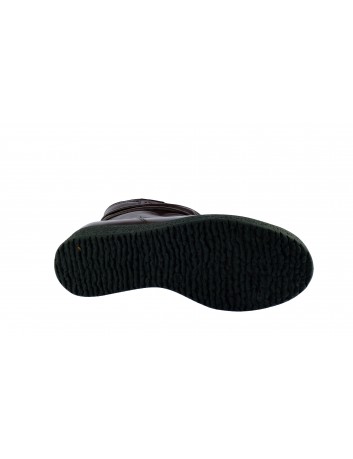 Botek damski skórzany AXEL, Kolor rubin