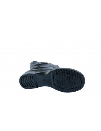 Botek damski skórzany GALANT, Kolor czarny