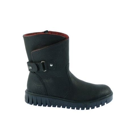 Botek damski rzep Rieker, Kolor czarny