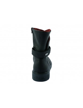 Botek damski rzep Rieker, Kolor czarny