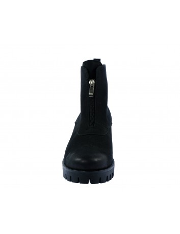 Botek damski skórzany SZYDŁOWSKI, Kolor czarny