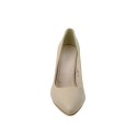 Szpilka skórzana damska T.Sokolski, Kolor pudrowy
