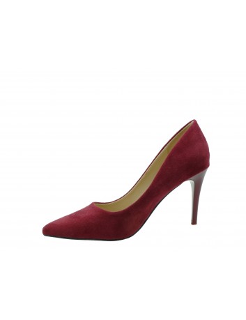 Szpilka damska VINCEZA, Kolor bordowy