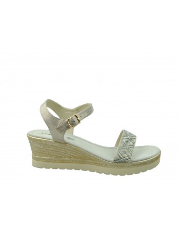 Sandał damski na koturnie T.Sokolski