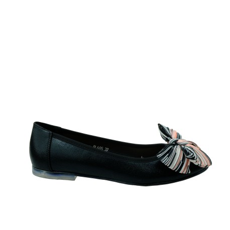 Balerina damska kokarda Sergio Leone, Kolor czarny