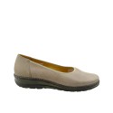 Komfortowe Baleriny Axel 1808,Kolor beż