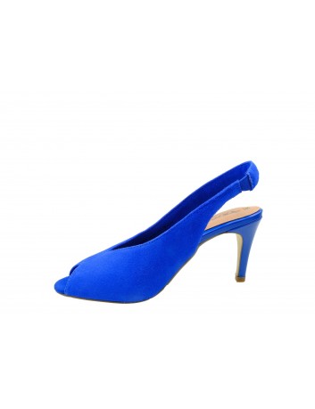 Sandał damski na obcasie Tamaris1-29614-32R, Kolor niebieski