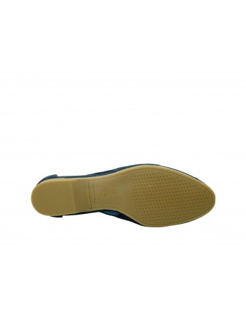 Czółenko damskie skórzane Tamaris1-22106-22N, Kolor granatowy