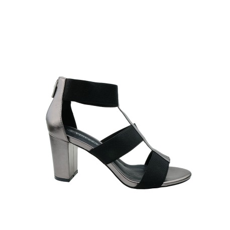 Sandał damski VINCEZA 19-17029, Kolor srebrny