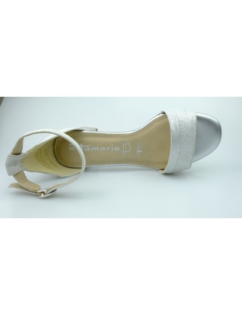 Sandał damski Tamaris 1-28240-22S,Kolor srebrny
