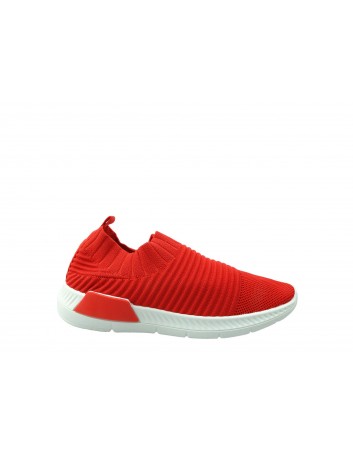 Sportowe obuwie wsuwane DK 1809, Kolor czerwony