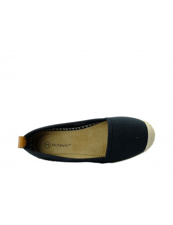 Espadryl VINCEZA 19-18400, Kolor czarny