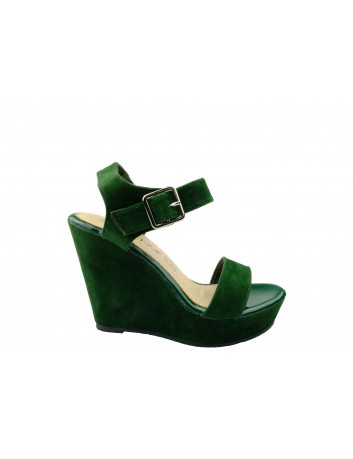 Sandał damski VINCEZA 19-19106, Kolor ciemny zielony