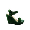 Sandał damski VINCEZA 19-19106, Kolor ciemny zielony