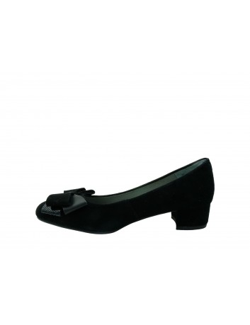 Czółenko skórzane Maciejka 04034, Kolor czarny