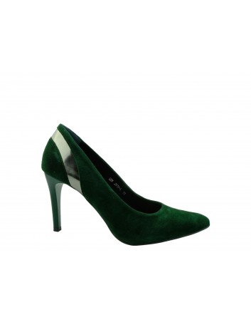 Czółenko damskie SZYDŁOWSKI DAR 2919-4, Kolor zielony