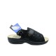 Sandały zdrowotne Liber Light KON 1516,Kolor czarny