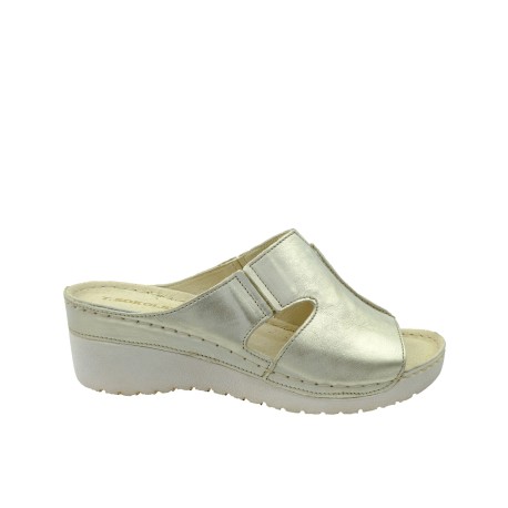 Skórzany klapek damski T.Sokolski SOK S900 BE ZL-55,Kolor złoty