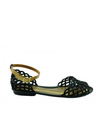 Sandały Terra & Agua KON 760000,Kolor czarny