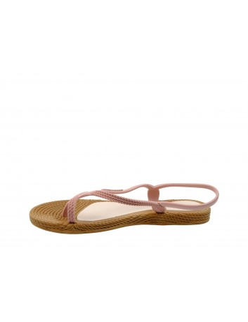 Japonka-sandał Terra & Agua KON 260100,Kolor różowy