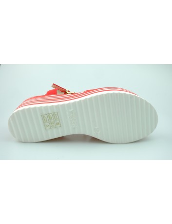 Sandał damski VINCEZA 19-4548,Kolor czerwony