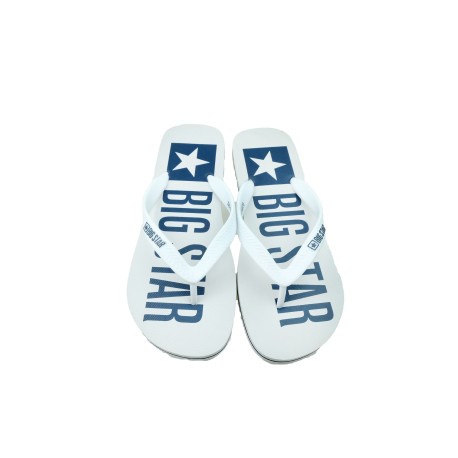 Japonki męskie BIG STAR  DD174673,Kolor biały