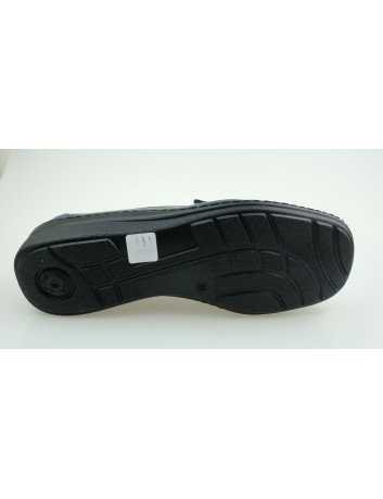 Mokasyn skórzany damski Stella 1532,Kolor granatowy