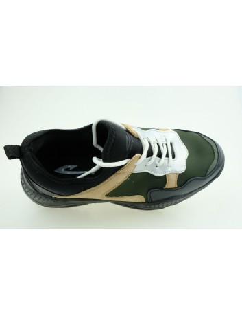 Obuwie sportowe Eepro 20153-4,Kolor czarny ze srebrnym