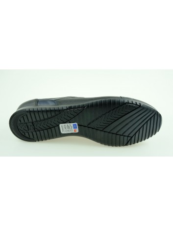 Półbut męski skórzany nikopol 1690,Kolor czarny