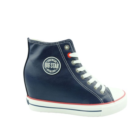 Trampki damskie BIG STAR EE274610, Kolor granatowy