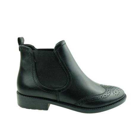 Sztyblet damski skórzany Tamaris 1-25493-23B,Kolor czarny