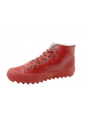 Trampki damskie BIG STAR EE274112,Kolor czerwony