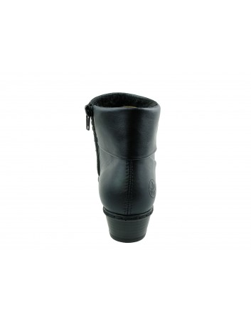 Botek damski Rieker Y0791-01S,Kolor czarny