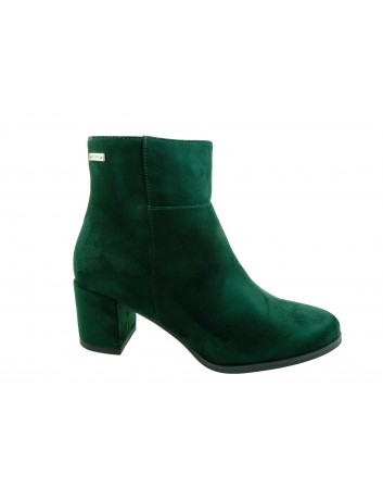 Botki damskie Sergio Leone BT522,Kolor zielony