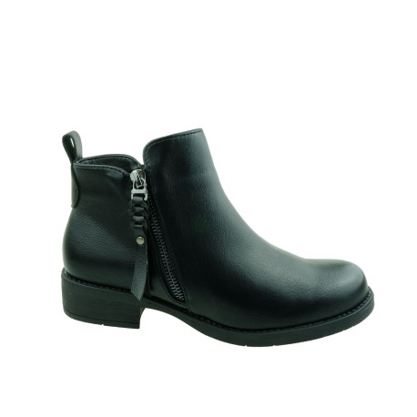 Botki damskie Sergio Leone BT554,Kolor czarny