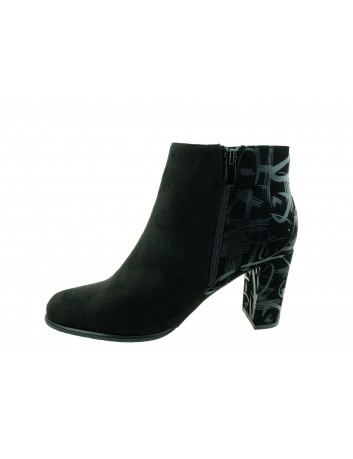 Botki damskie Sergio Leone BT547,Kolor czarny