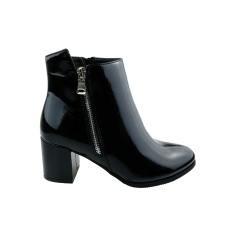 Botek damski VINCEZA16089,Kolor czarny lakier