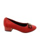 Czółenko damskie Goodin FL308,Kolor czerwony
