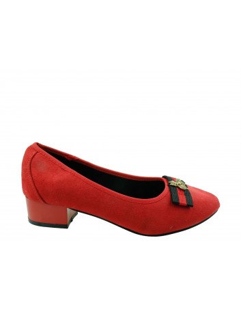 Czółenko damskie Goodin FL308,Kolor czerwony