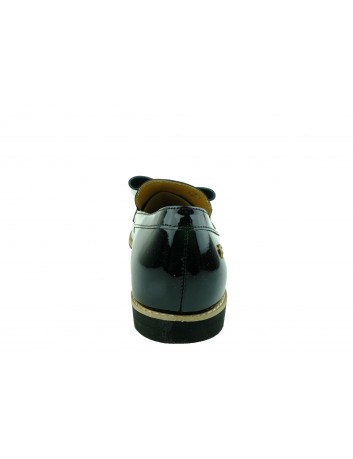 Półbuty skórzane Maciejka 04099, Kolor czarny