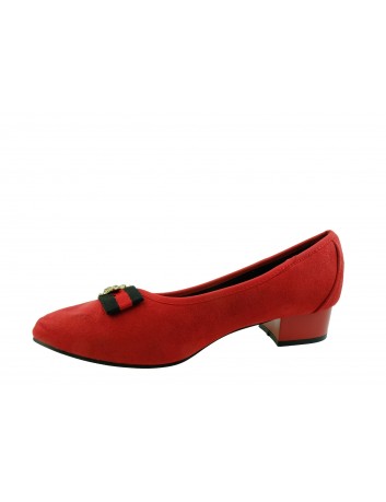 Czółenko damskie Goodin FL308,Kolor czerwony
