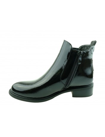 Sztyblet damski VINCEZA16082,Kolor czarny lakier