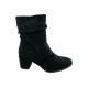 Botki damskie Sergio Leone BT523,Kolor czarny