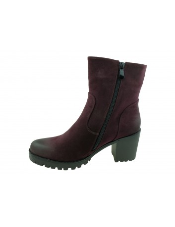 Botek damski VINCEZA16098,Kolor bordo
