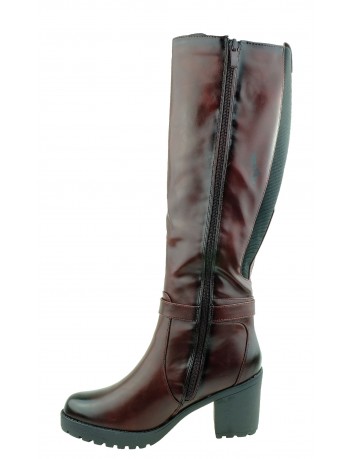 Kozak damski Daszyński AR MR1596-36,Kolor bordo