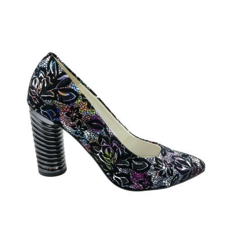 Czółenko damskie JUMA 2733,Multikolor